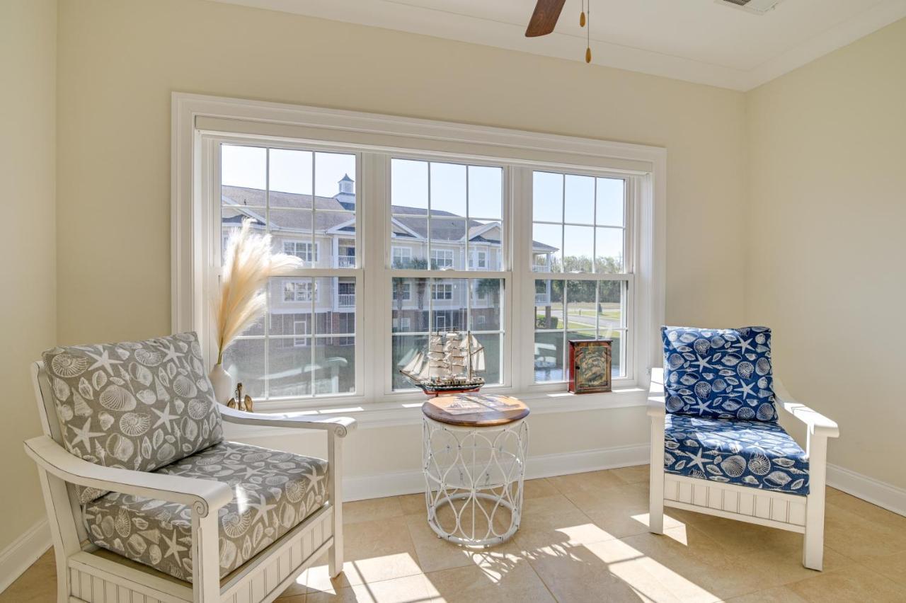 Murrells Inlet Golf Resort Condo 1 Mile To Beach! Миртъл Бийч Екстериор снимка
